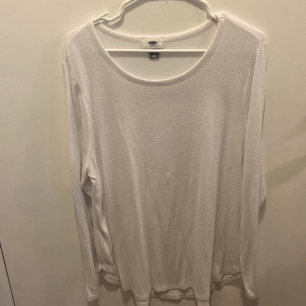 ❗️LAST CHANCE- Old Navy Women's White Long Sleeve Shirt❗️
